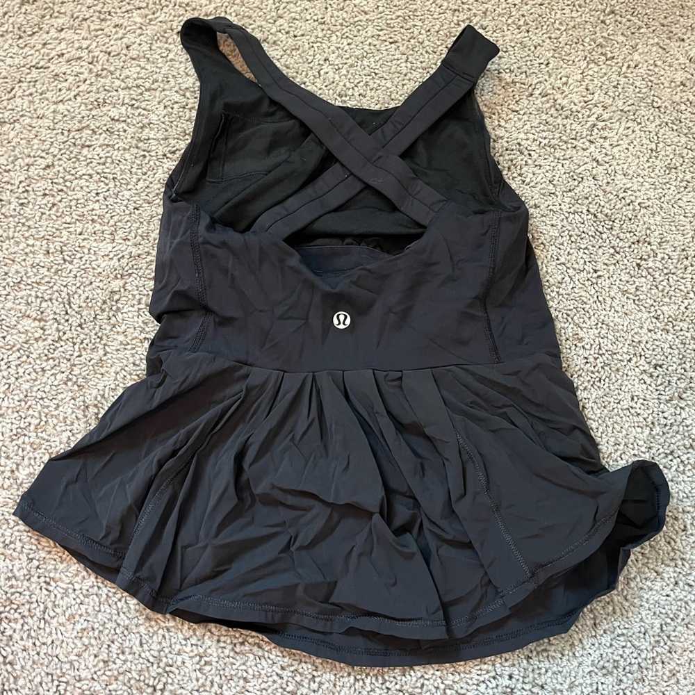 lululemon athletica Black Tank Top
